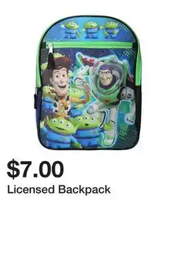 Five Below Licensed Backpack offer