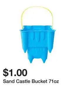 Five Below Sand Castle Bucket 71oz offer