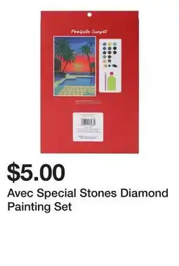 Five Below Avec Special Stones Diamond Painting Set offer