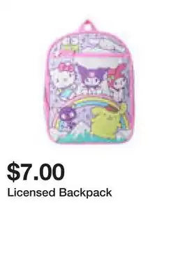 Five Below Licensed Backpack offer