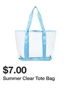 Five Below Summer Clear Tote Bag offer