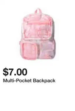 Five Below Multi-Pocket Backpack offer