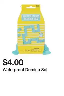 Five Below Waterproof Domino Set offer