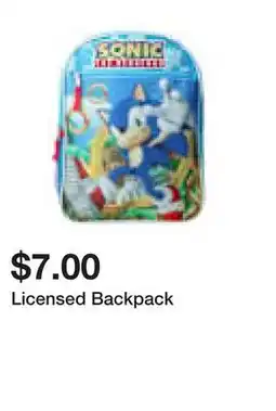 Five Below Licensed Backpack offer