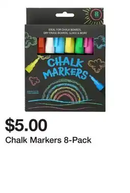 Five Below Chalk Markers 8-Pack offer