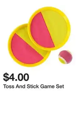 Five Below Toss And Stick Game Set offer