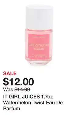 Marshalls IT GIRL JUICES 1.7oz Watermelon Twist Eau De Parfum offer