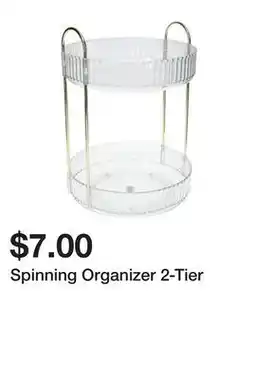 Five Below Spinning Organizer 2-Tier offer