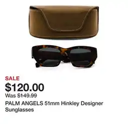 Marshalls PALM ANGELS 51mm Hinkley Designer Sunglasses offer
