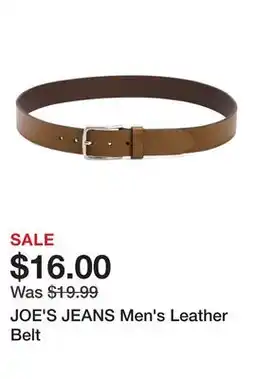 Marshalls JOE'S JEANS Men's Leather Belt offer