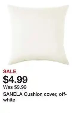 Ikea SANELA Cushion cover, off-white offer