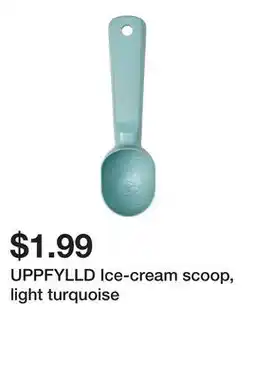 Ikea UPPFYLLD Ice-cream scoop, light turquoise offer