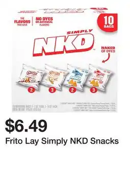 Wegmans Frito Lay Simply NKD Snacks offer
