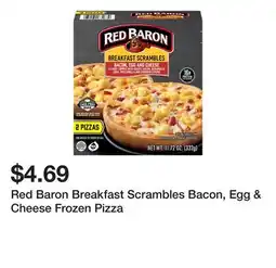 Wegmans Red Baron Breakfast Scrambles Bacon, Egg & Cheese Frozen Pizza offer