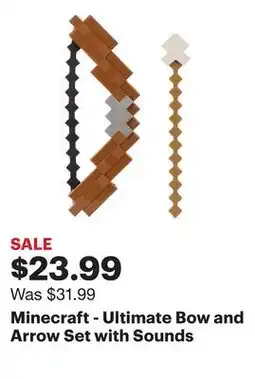 Best Buy Minecraft - Ultimate Bow and Arrow Set with Sounds offer