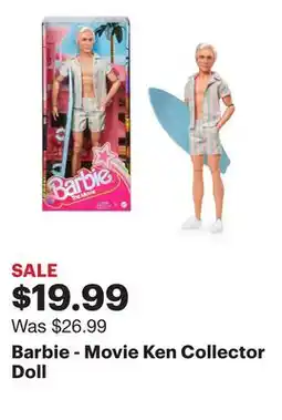 Best Buy Barbie - Movie Ken Collector Doll offer
