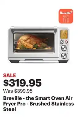 Best Buy Breville - the Smart Oven Air Fryer Pro - Brushed Stainless Steel offer