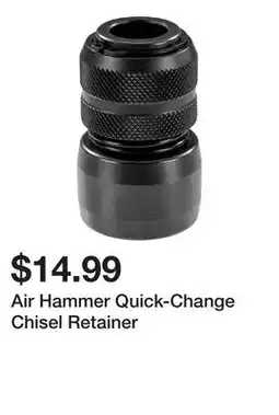 Harbor Freight Tools Air Hammer Quick-Change Chisel Retainer offer