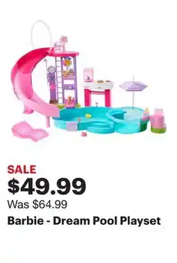 Best Buy Barbie - Dream Pool Playset offer