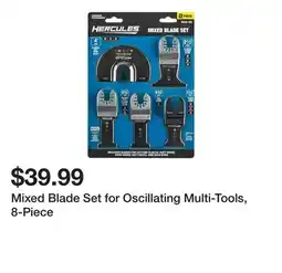 Harbor Freight Tools Mixed Blade Set for Oscillating Multi-Tools, 8-Piece offer