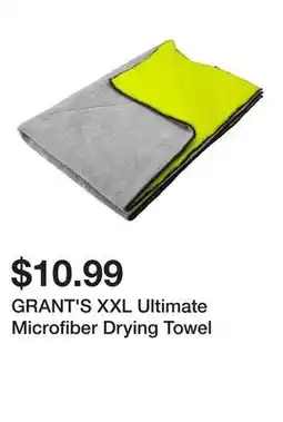 Harbor Freight Tools GRANT'S XXL Ultimate Microfiber Drying Towel offer