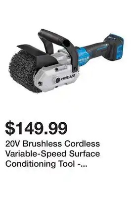 Harbor Freight Tools 20V Brushless Cordless Variable-Speed Surface Conditioning Tool - Tool Only offer