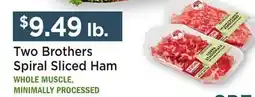 Heinen's Two Brothers Spiral Sliced Ham offer