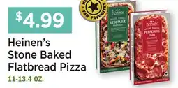 Heinen's Heinen's Stone Baked Flatbread Pizza offer