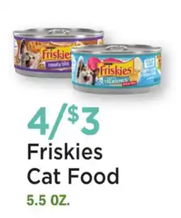 Heinen's Friskies Cat Food offer