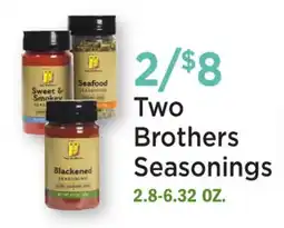 Heinen's Two Brothers Seasonings offer