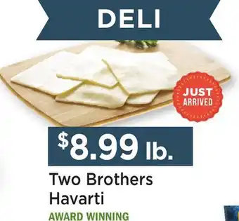 Heinen's Two Brothers Havarti offer