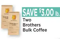 Heinen's Two Brothers Bulk Coffee offer