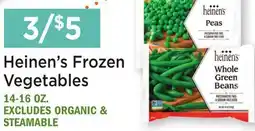 Heinen's Heinen's Frozen Vegetables offer