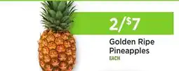 Heinen's Golden Ripe Pineapples offer