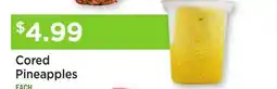 Heinen's Cored Pineapples offer