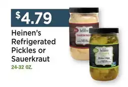Heinen's Heinen's Refrigerated Pickles or Sauerkraut offer