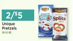 Heinen's Unique Pretzels offer