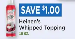 Heinen's Heinen's Whipped Topping offer