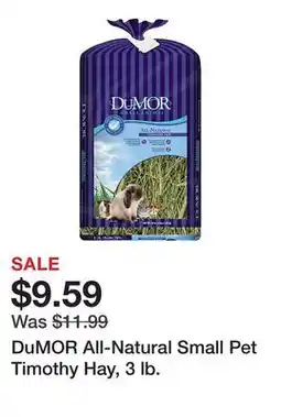 Tractor Supply Company DuMOR All-Natural Small Pet Timothy Hay, 3 lb offer