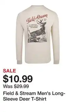 Tractor Supply Company Field & Stream Men's Long-Sleeve Deer T-Shirt offer