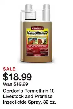 Tractor Supply Company Gordon's Permethrin 10 Livestock and Premise Insecticide Spray, 32 oz offer