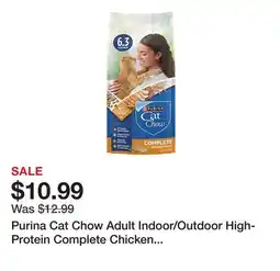 Tractor Supply Company Purina Cat Chow Adult Indoor/Outdoor High-Protein Complete Chicken Recipe Dry Cat Food offer