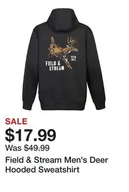 Tractor Supply Company Field & Stream Men's Deer Hooded Sweatshirt offer