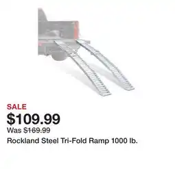 Tractor Supply Company Rockland Steel Tri-Fold Ramp 1000 lb offer