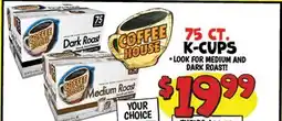 Ollie's 75 CT. K-CUPS offer