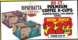 Ollie's 80 CT. PREMIUM COFFEE K-CUPS offer