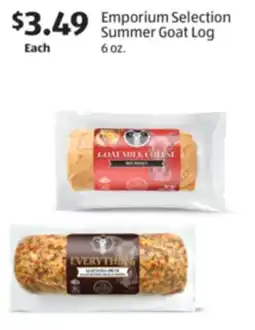 Aldi Emporium Selection Summer Goat Log offer