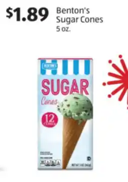 Aldi Benton's Sugar Cones offer