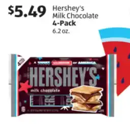 Aldi Hershey's Milk Chocolate 4-Pack offer
