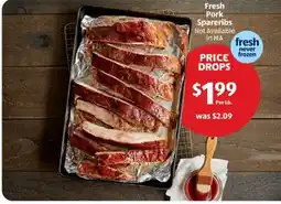 Aldi Fresh Pork Spareribs offer